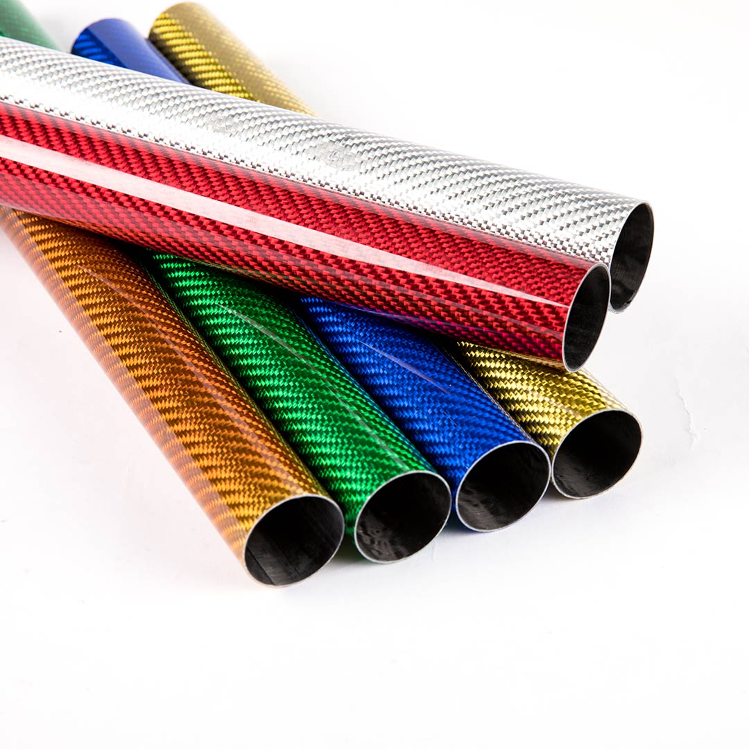 T300 3K twill bright color full carbon tube.jpg T300 3K twill bright color full carbon tube.jpg