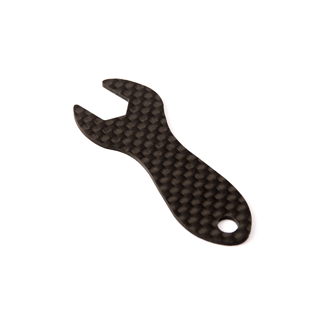 Carbon Fiber Wrench Keychain