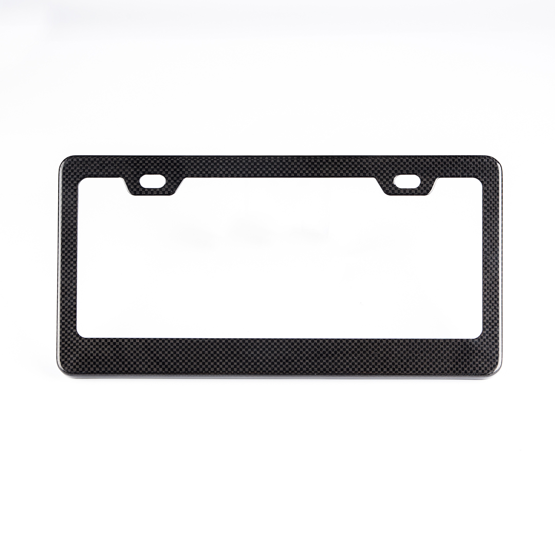 Carbon Fiber License Plate Frame